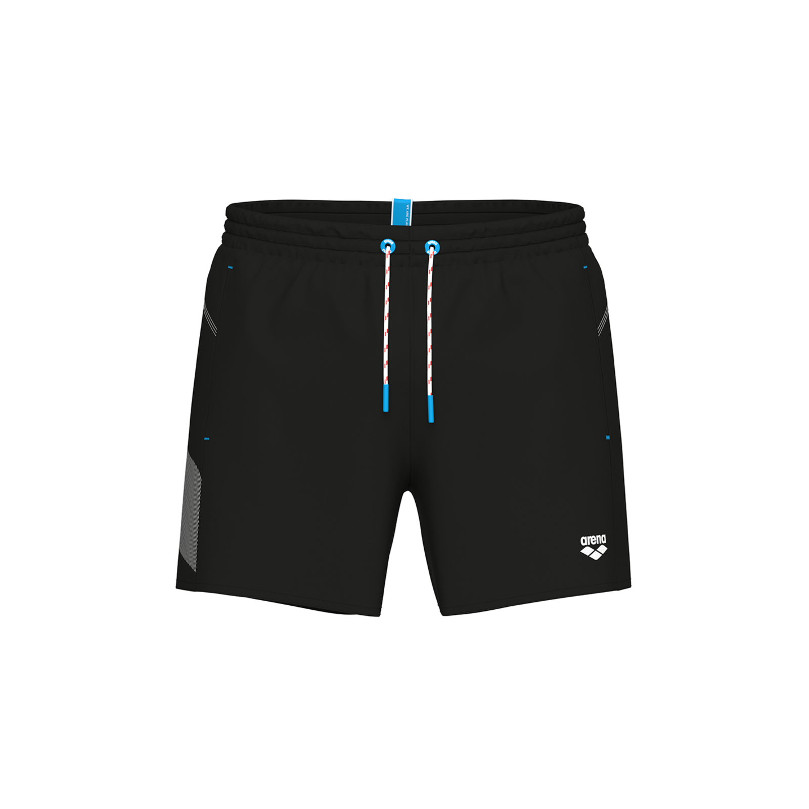 Arena M Arena Pro_File Losange Beach Short Beach Short in SCHWARZ