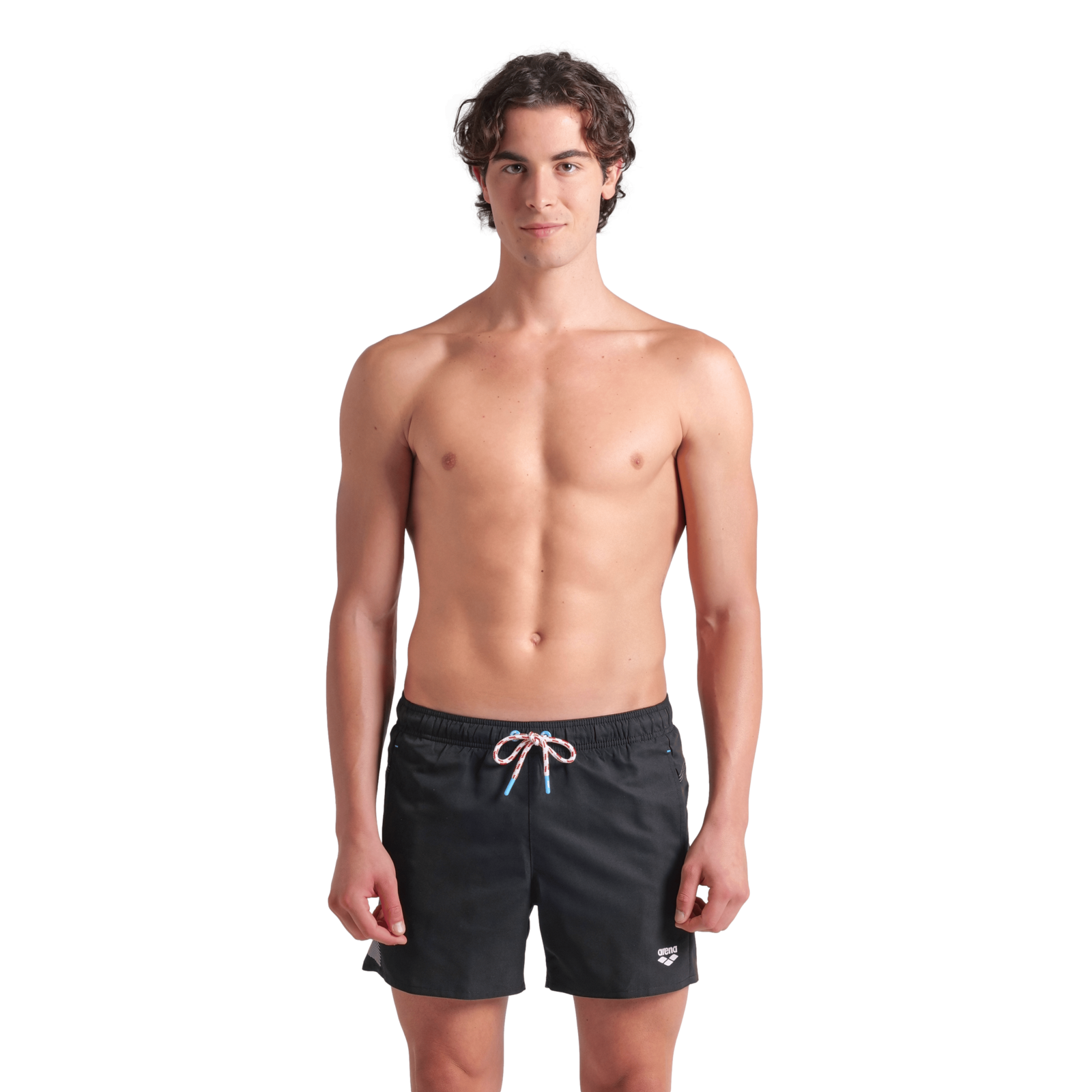 Arena M Arena Pro_File Losange Beach Short Beach Short in SCHWARZ