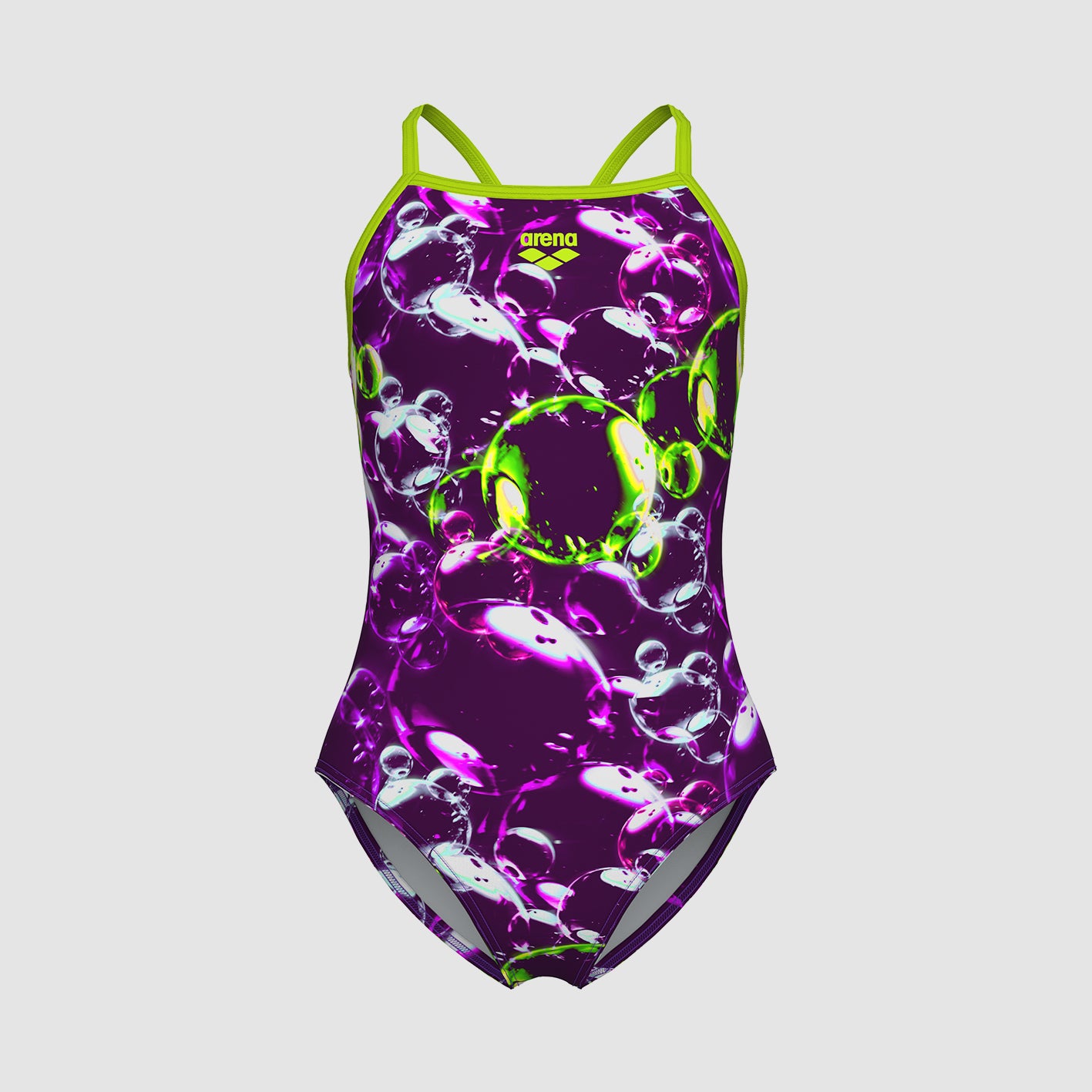 G Arena Soap Bubbles Swimsuit Light Drop Back Badeanzug