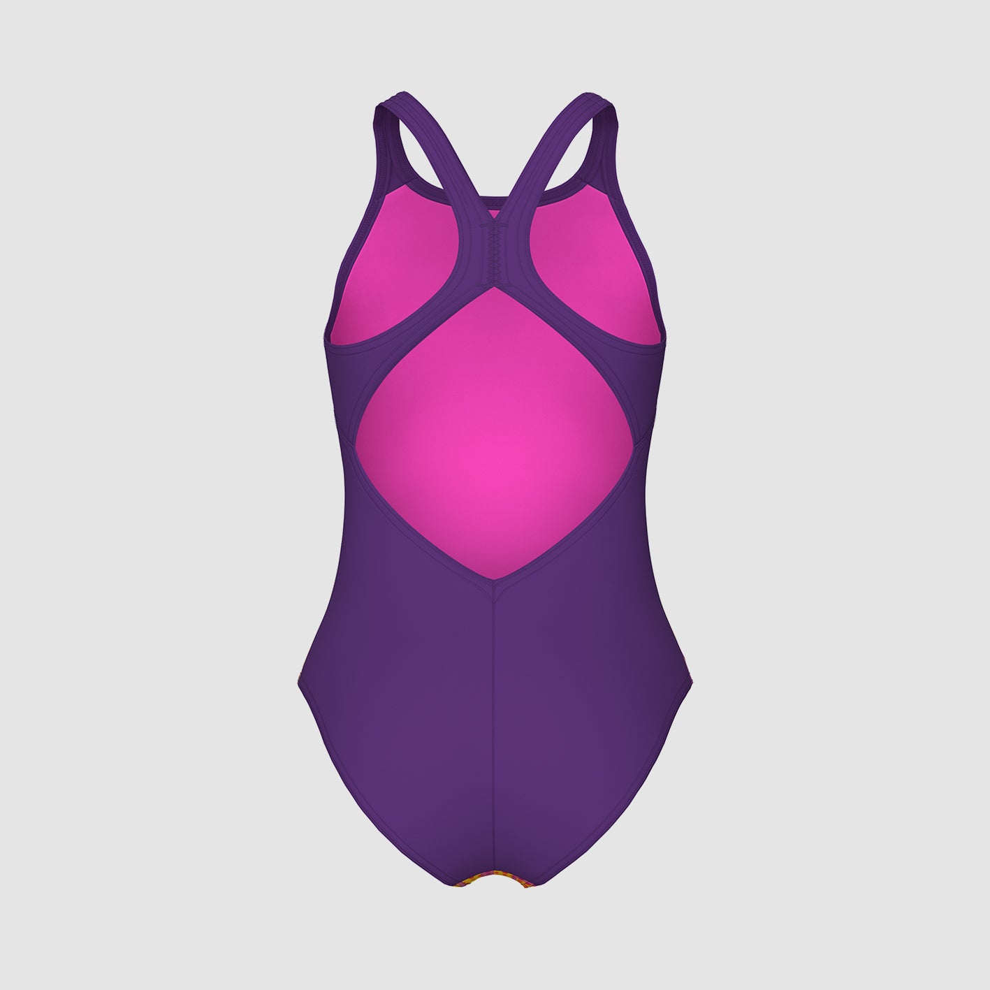 G Arena Multi Colours Swimsuit V Back Badeanzug