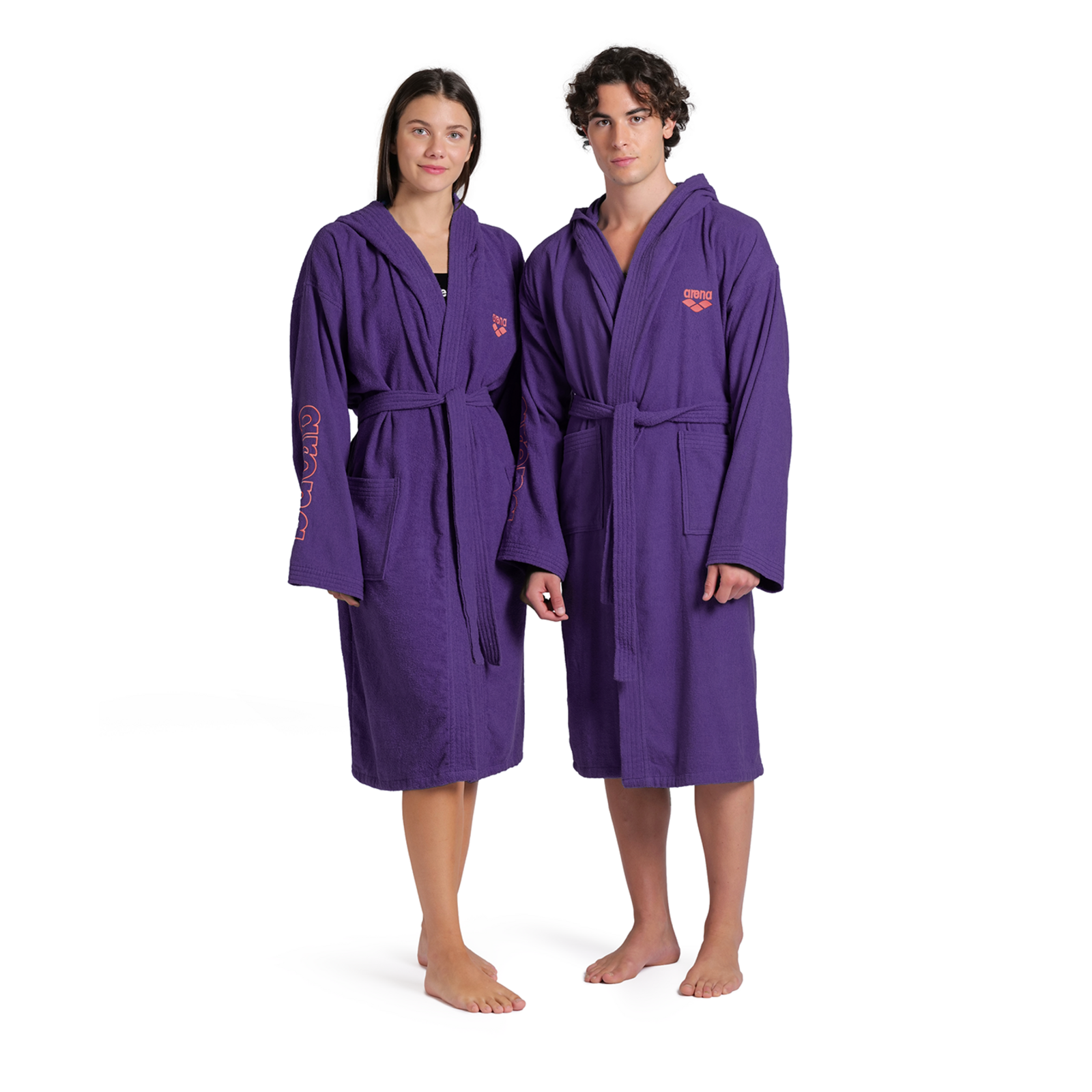 Arena Arena Zeppelin Light Robe Bademantel in VIOLETT