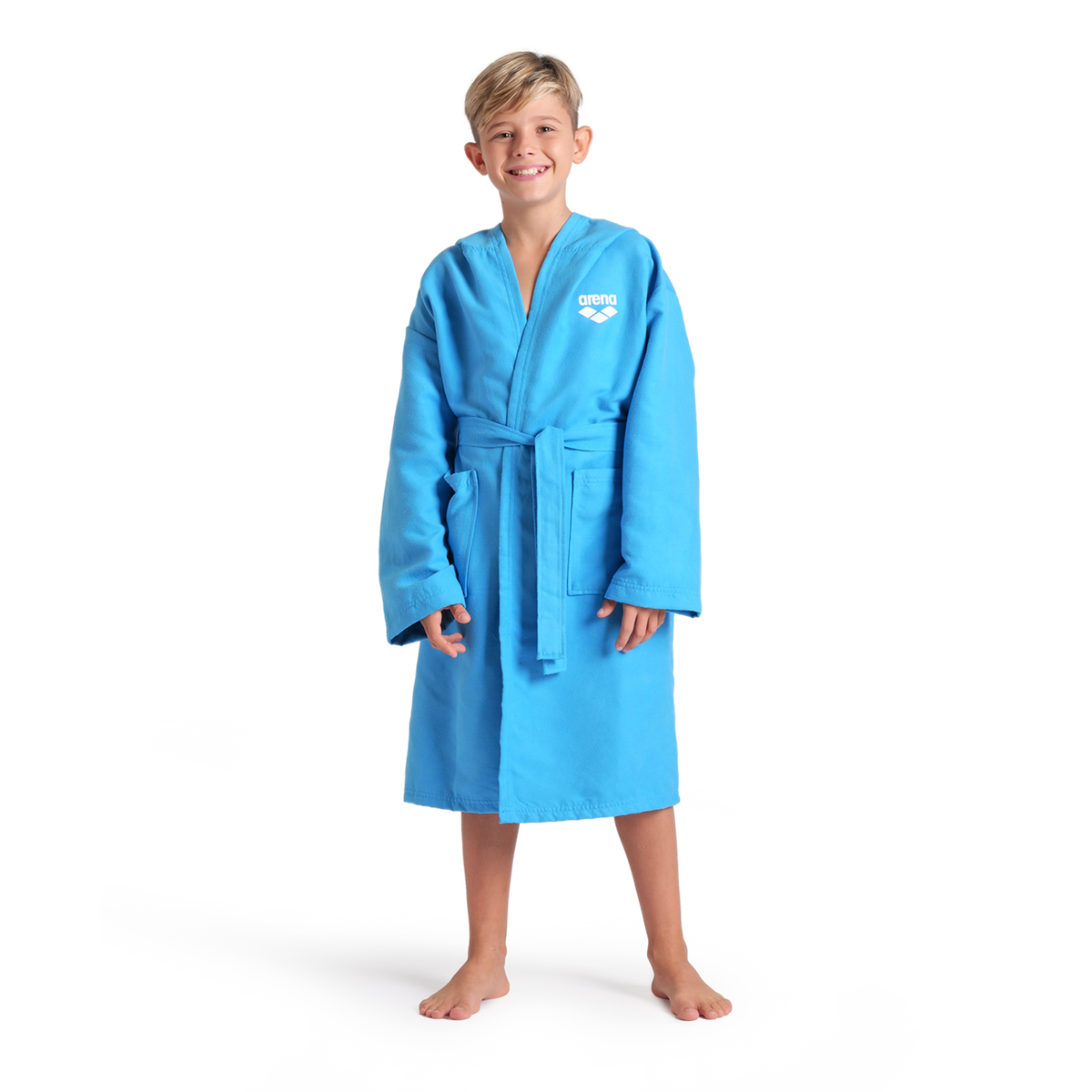 Arena Jr Arena Zeal Robe Bademantel in BLAU