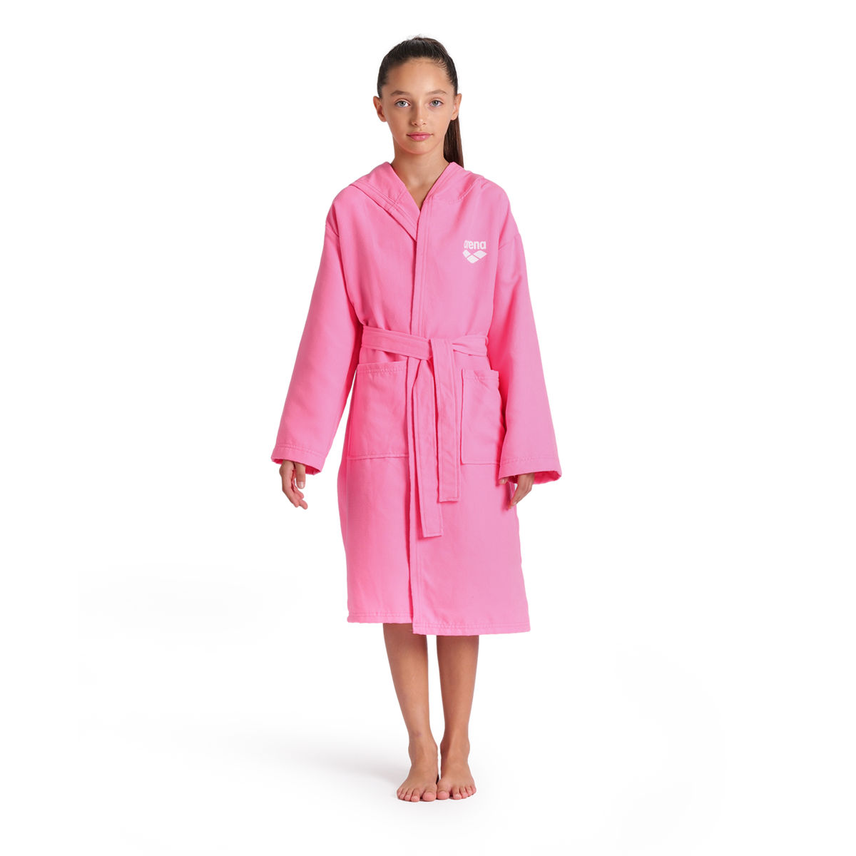 Arena Jr Arena Zeal Robe Bademantel in PINK