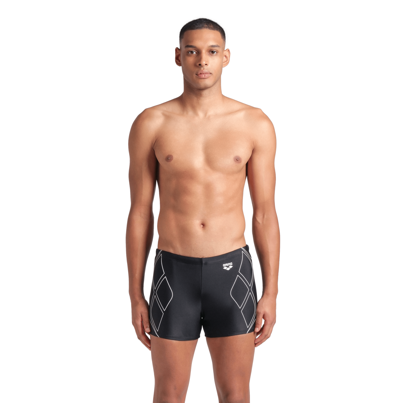 Arena M Arena Graphic Swim Short Swim Short in SCHWARZ