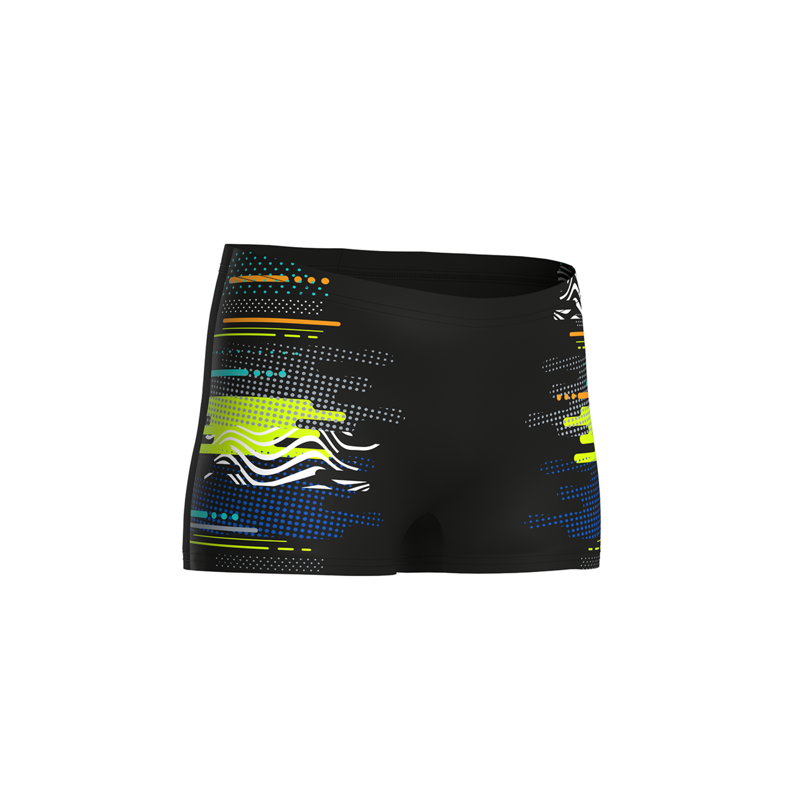 Arena B Arena Rhythm Swim Short in SCHWARZ