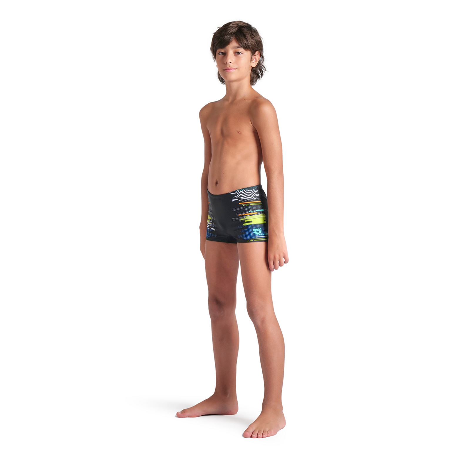 Arena B Arena Rhythm Swim Short in SCHWARZ