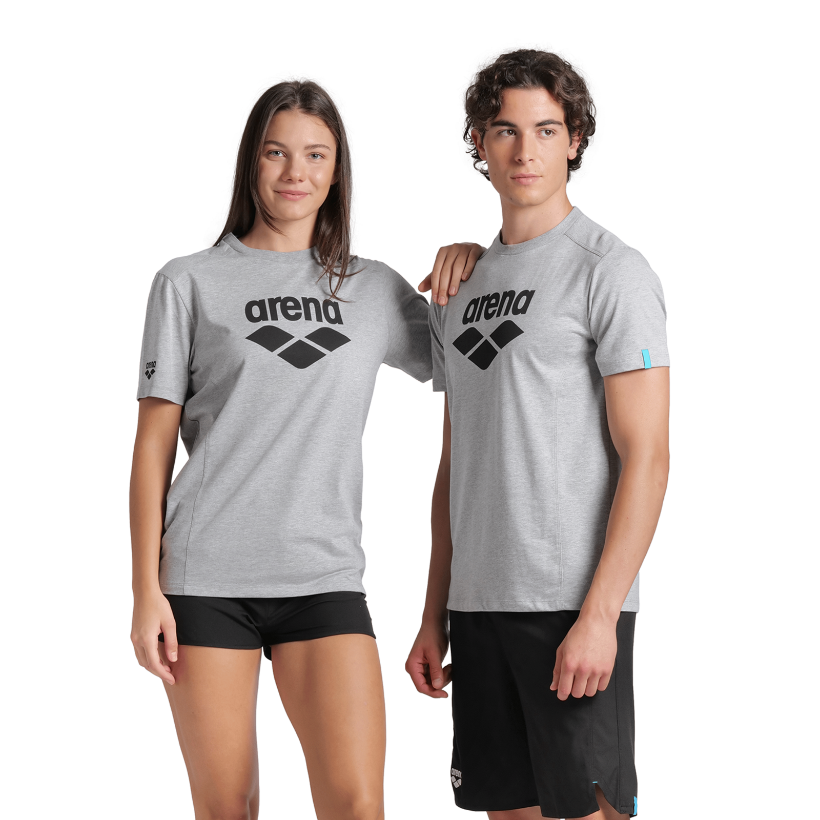 Arena T-Shirt Logo T-Shirt in GRAU