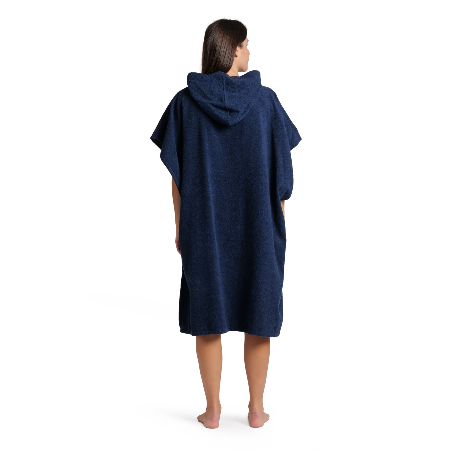 Arena Arena Cotton Poncho in BLAU