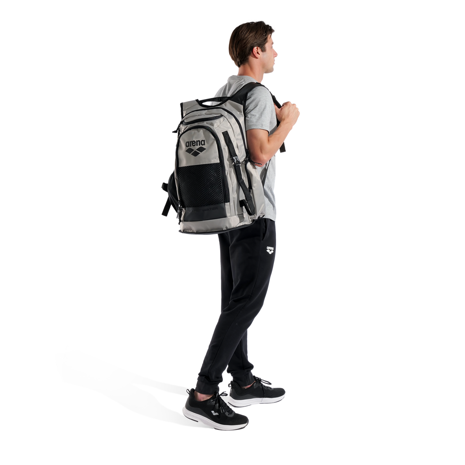 Arena Arena All Set Backpack 45L Sportrucksack in GRAU