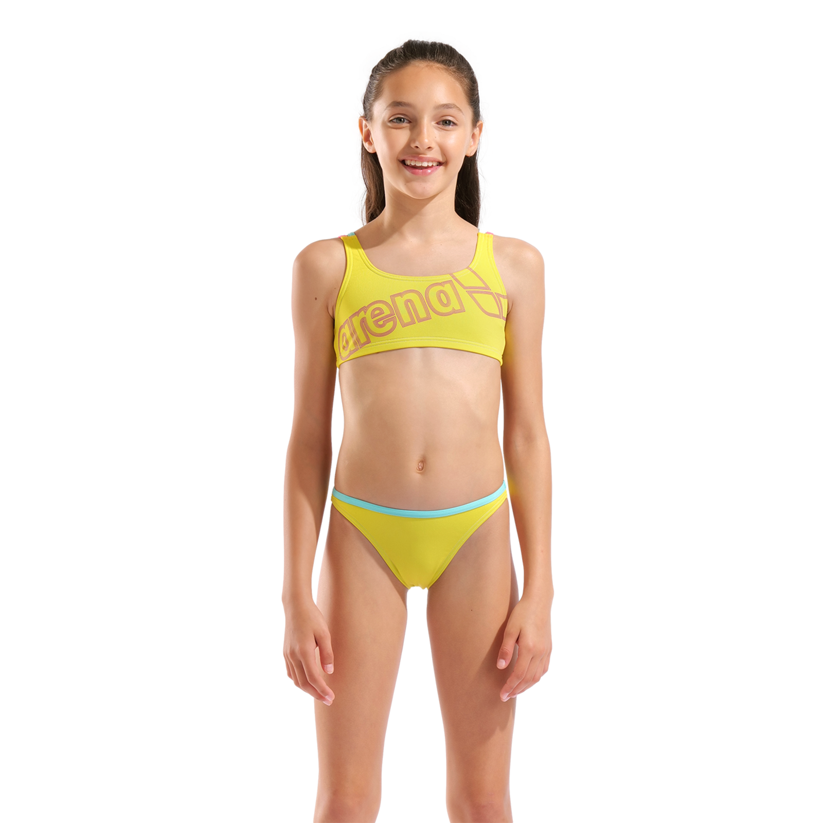 Arena G Arena Logo Swimsuit Two Pieces Bikini Set in GELB