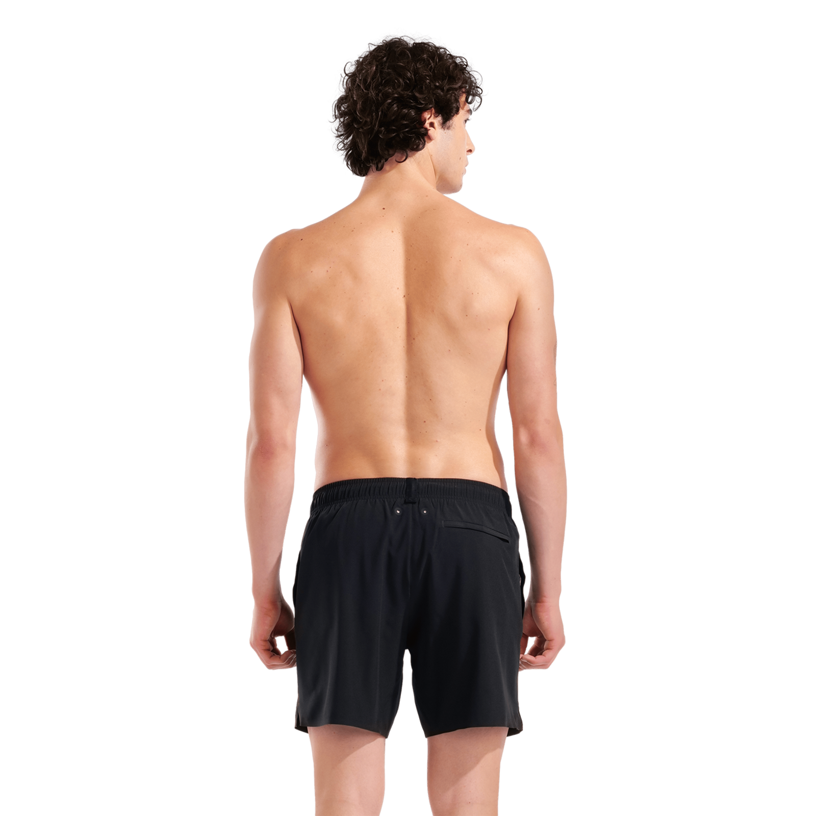 Arena M Arena Evo Beach Boxer Solid Beach Short in SCHWARZ