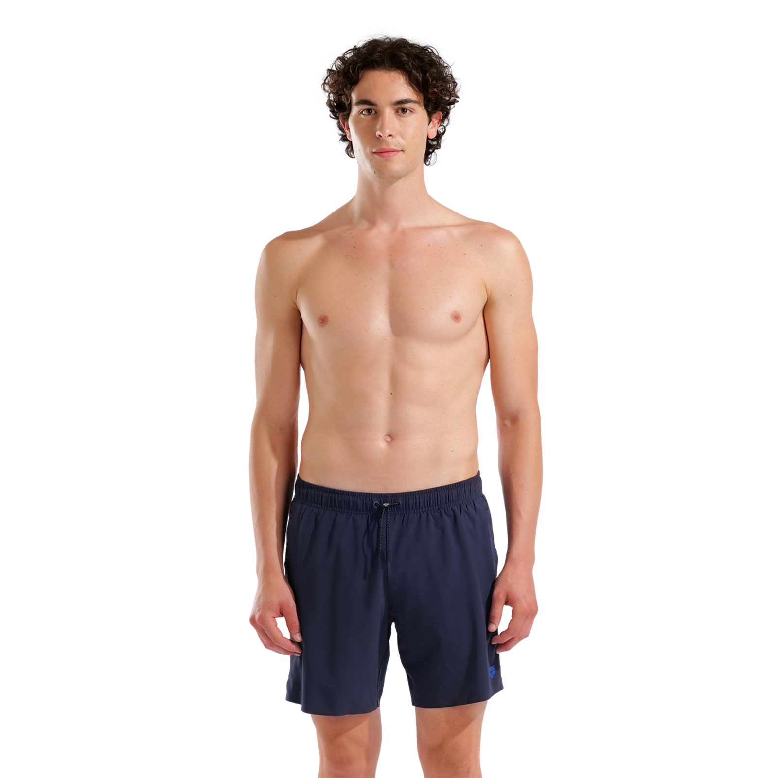 Arena M Arena Evo Beach Boxer Solid Beach Short in BLAU