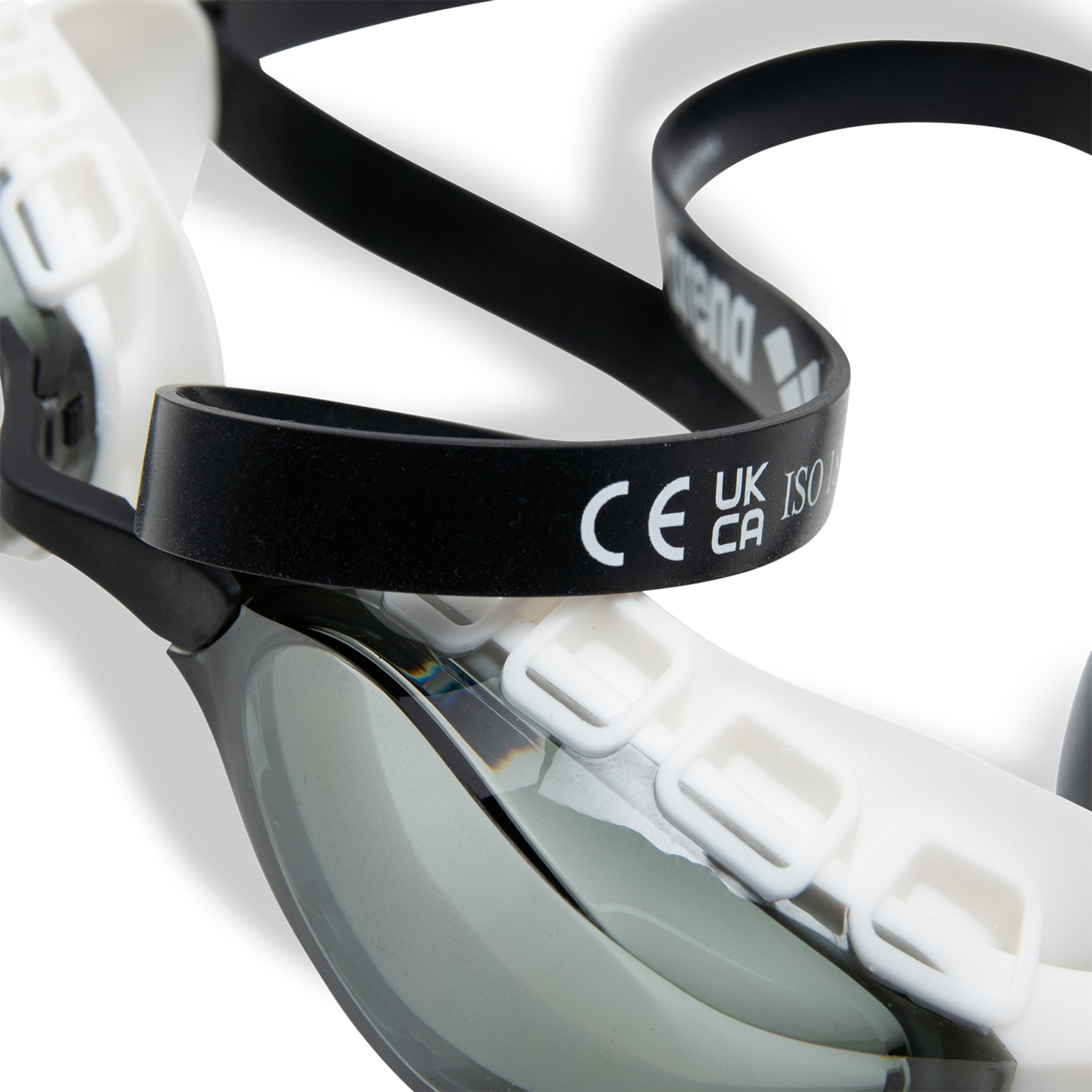 Arena Air Sonic Trainingsschwimmbrille in SCHWARZ