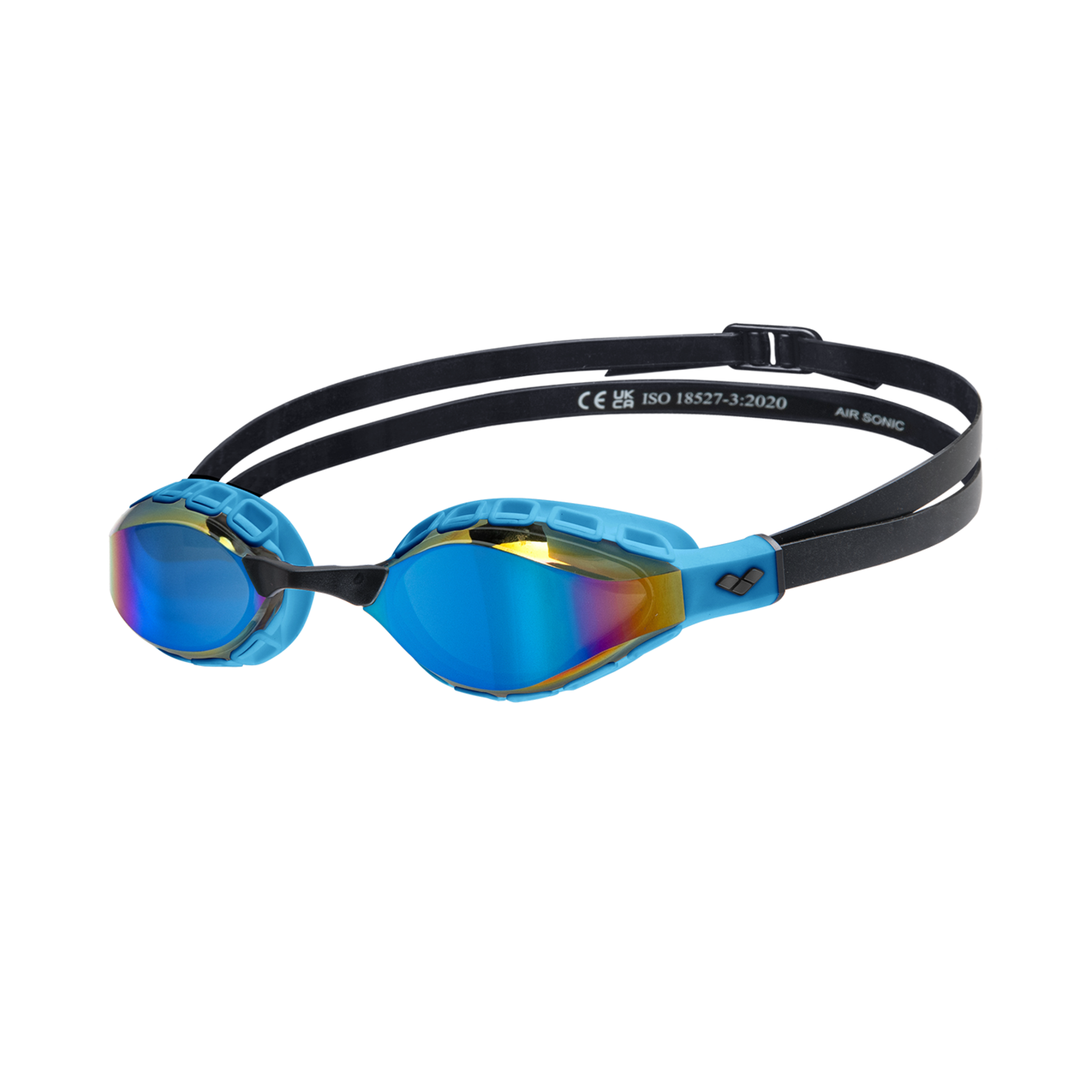 Arena Air Sonic Mirror Trainingsschwimmbrille in BLAU