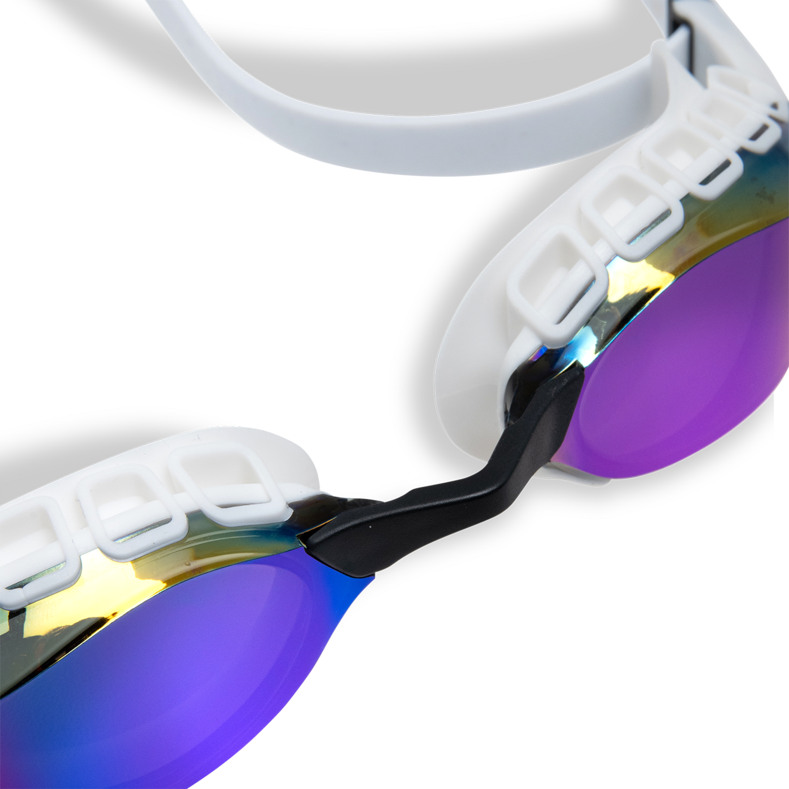 Arena Air Sonic Mirror Trainingsschwimmbrille in WEISS