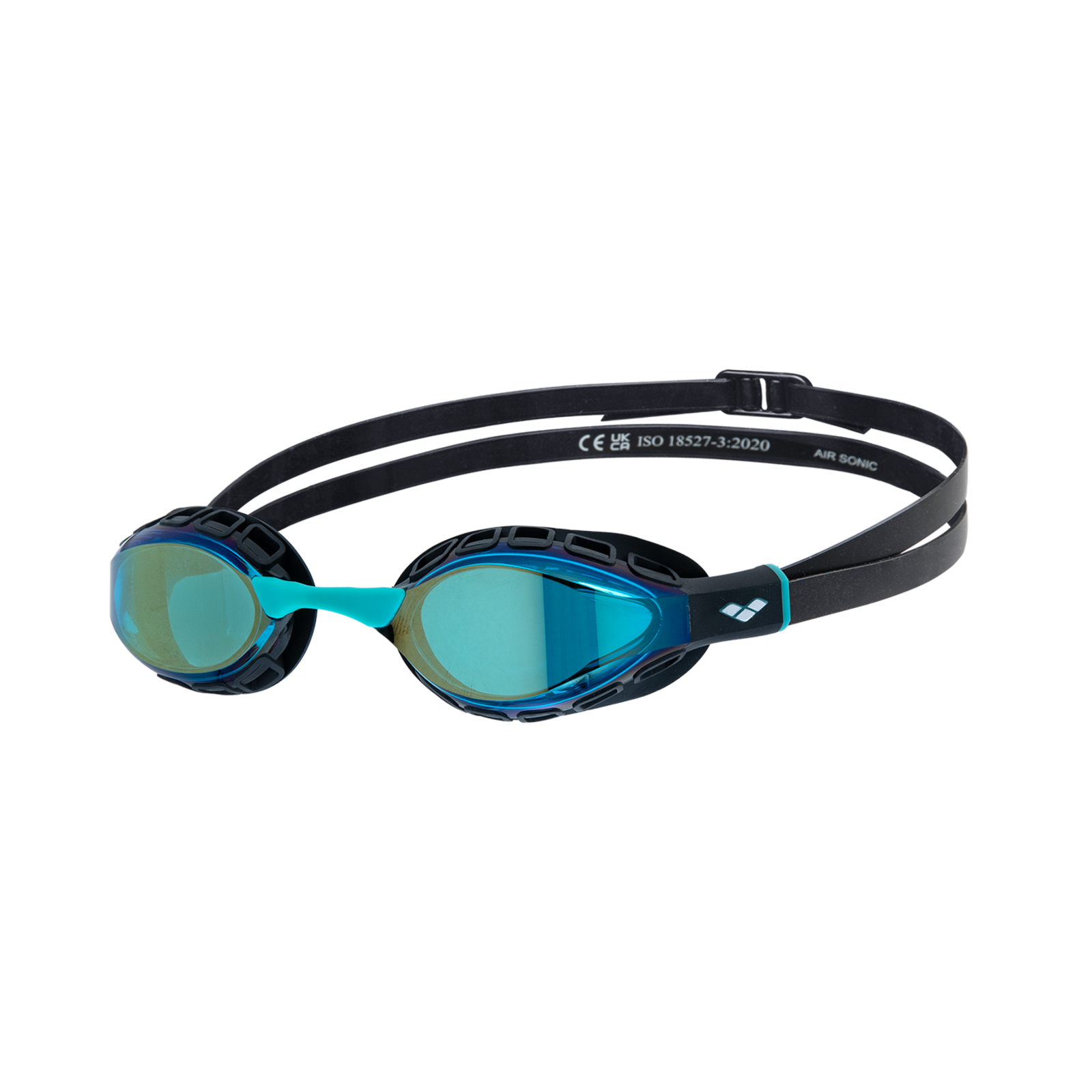Arena Air Sonic Mirror Trainingsschwimmbrille in BLAU