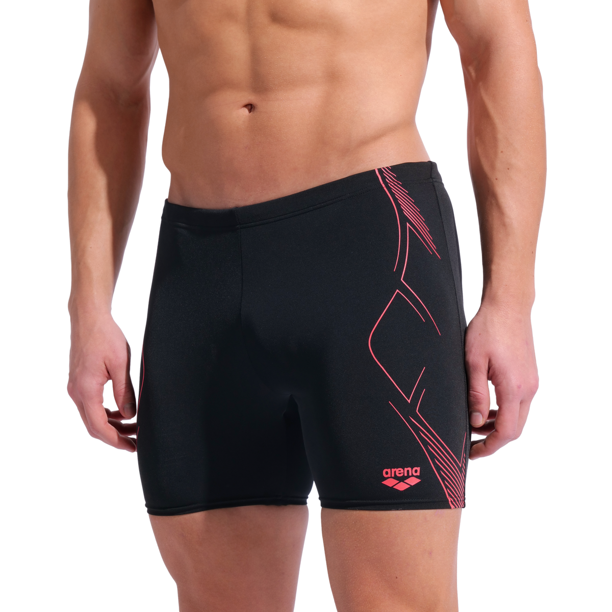Arena M Arena Graphic Swim Mid Jammer Swim Midjammer in
