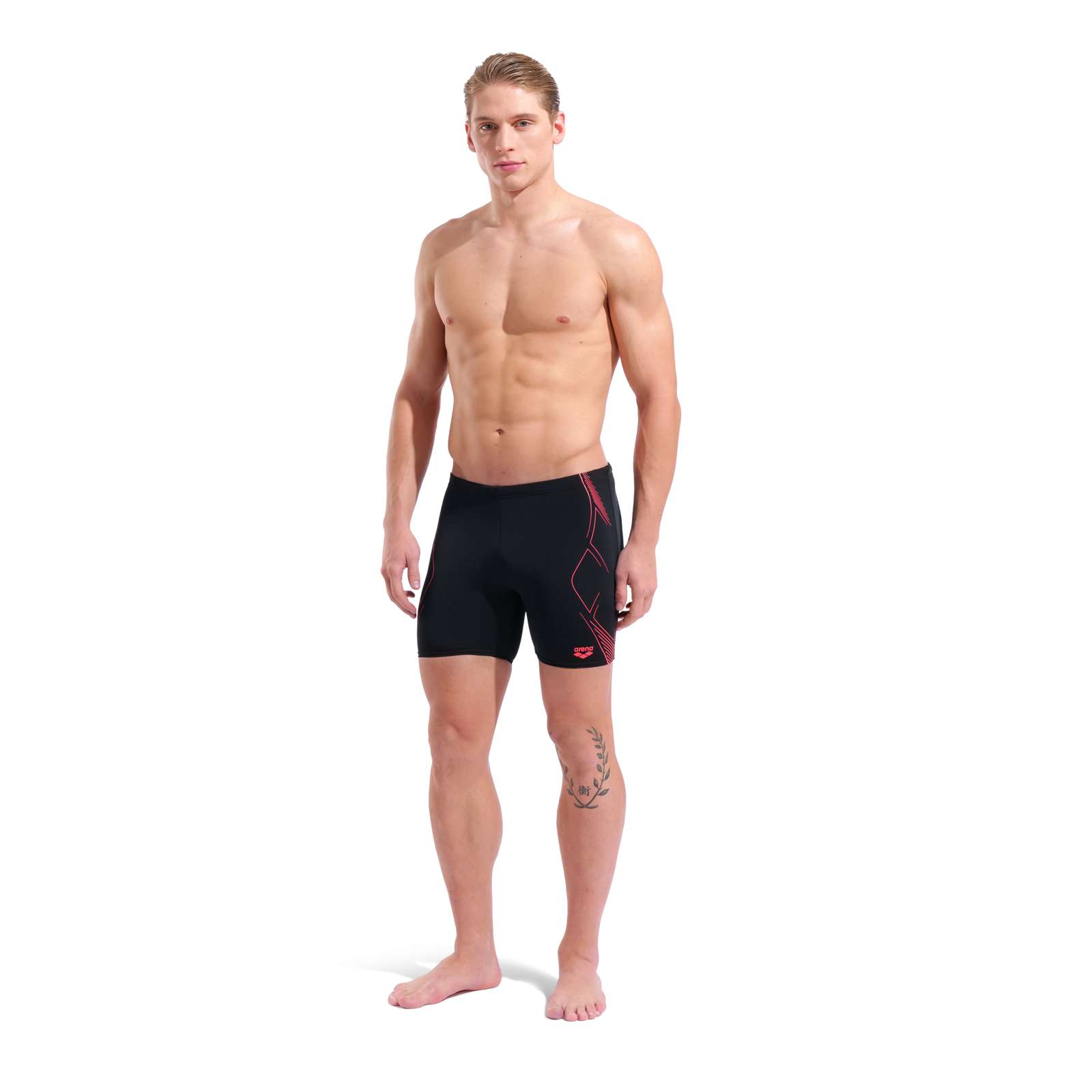 Arena M Arena Graphic Swim Mid Jammer Swim Midjammer in