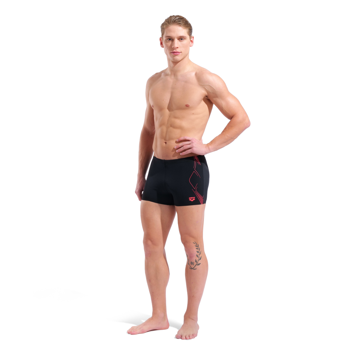 Arena M Arena Graphic Swim Short Swim Short in SCHWARZ