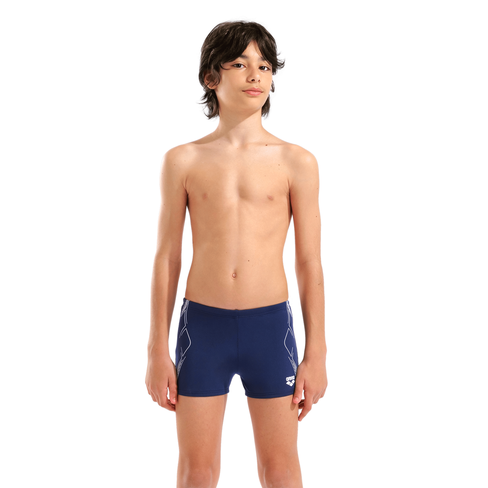 Arena B Arena Graphic Swim Short Swim Short in BLAU