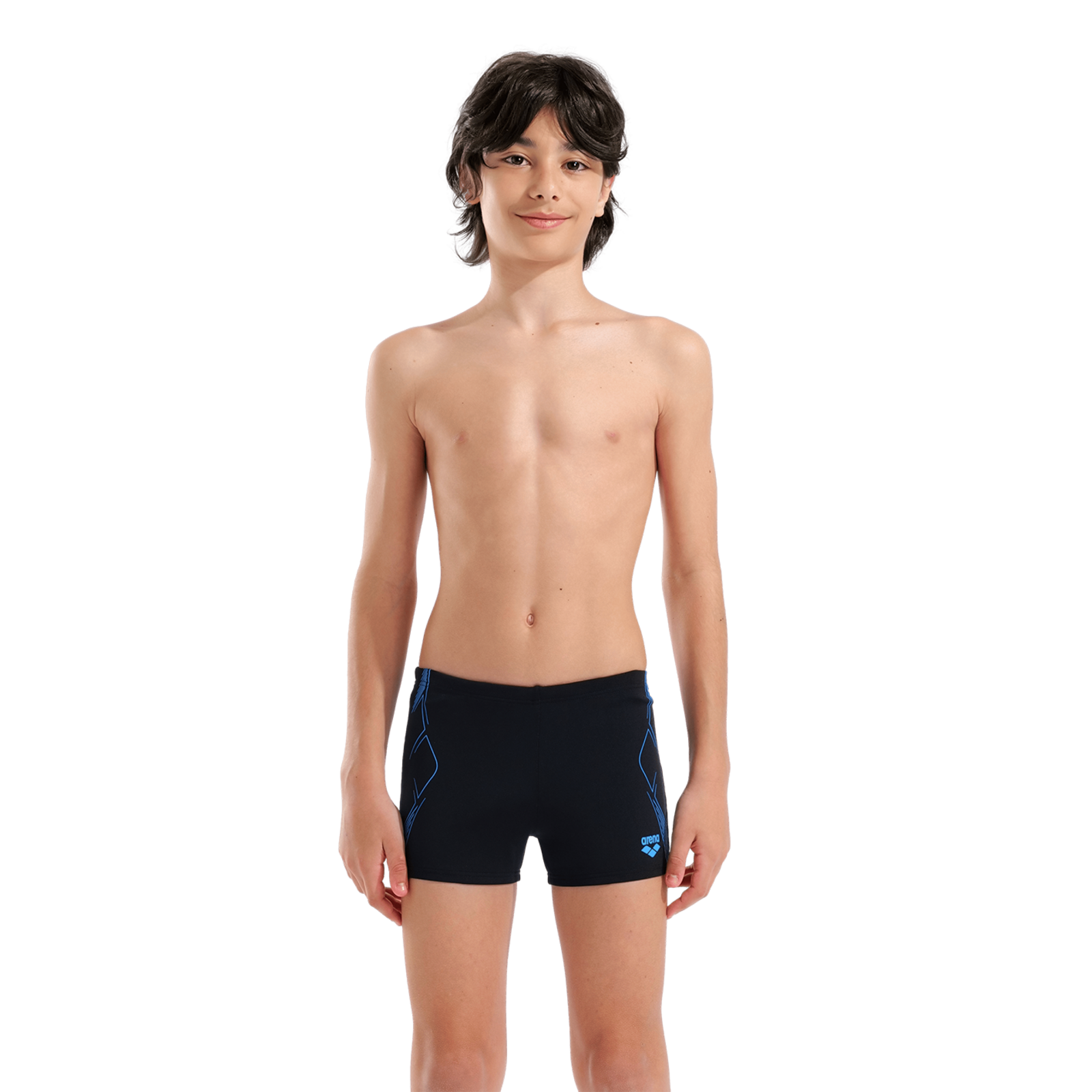 Arena B Arena Graphic Swim Short Swim Short in SCHWARZ