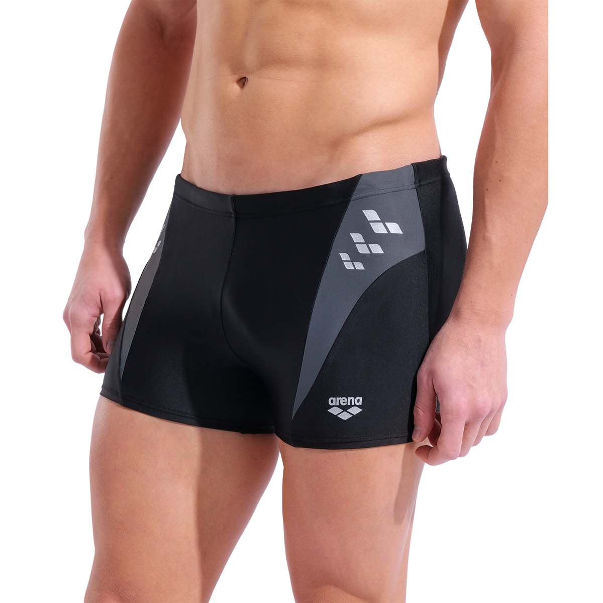 Arena M Arena Steplogo Swim Short Swim Short in SCHWARZ