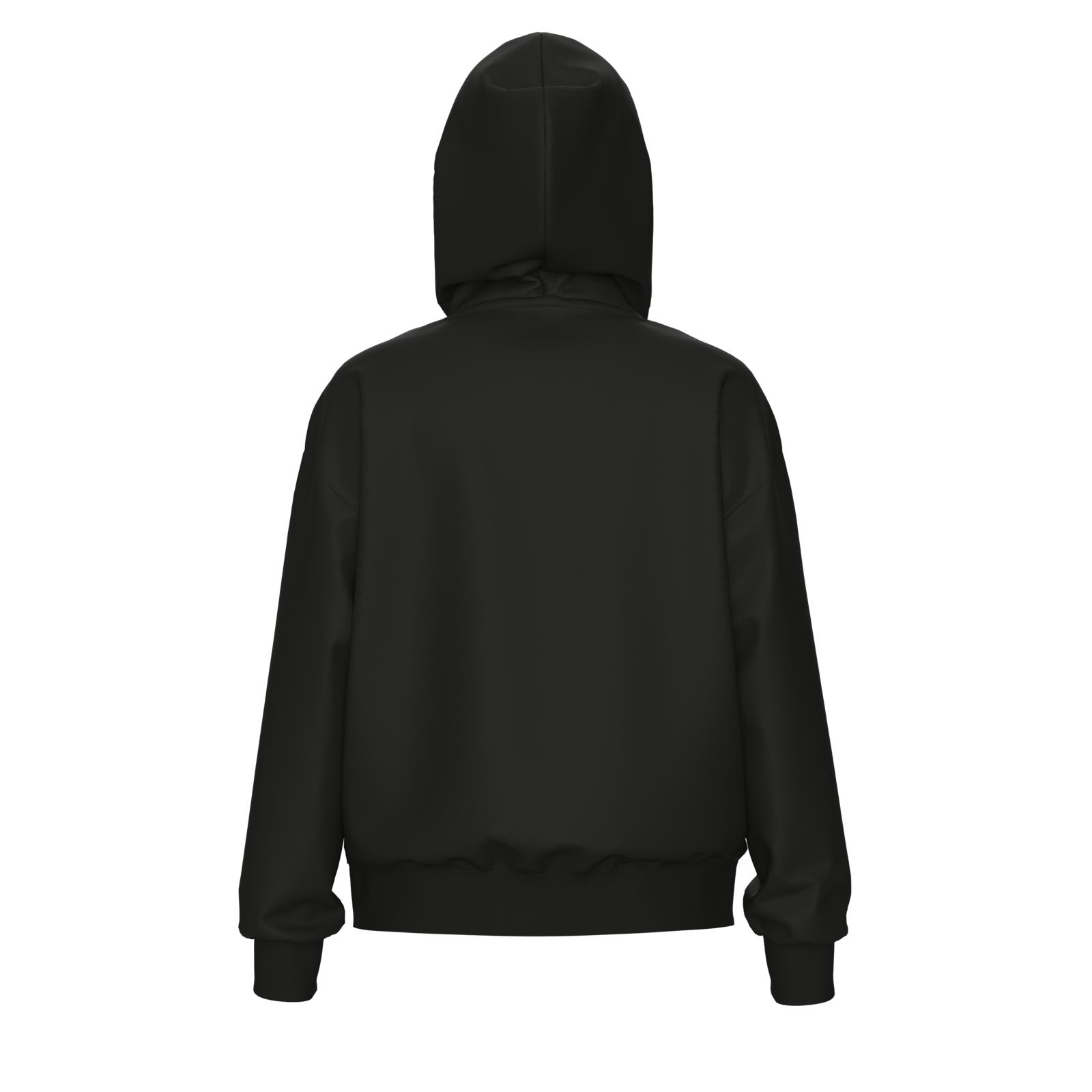 Arena W  Brushed Hooded F/Z Jacket As in SCHWARZ