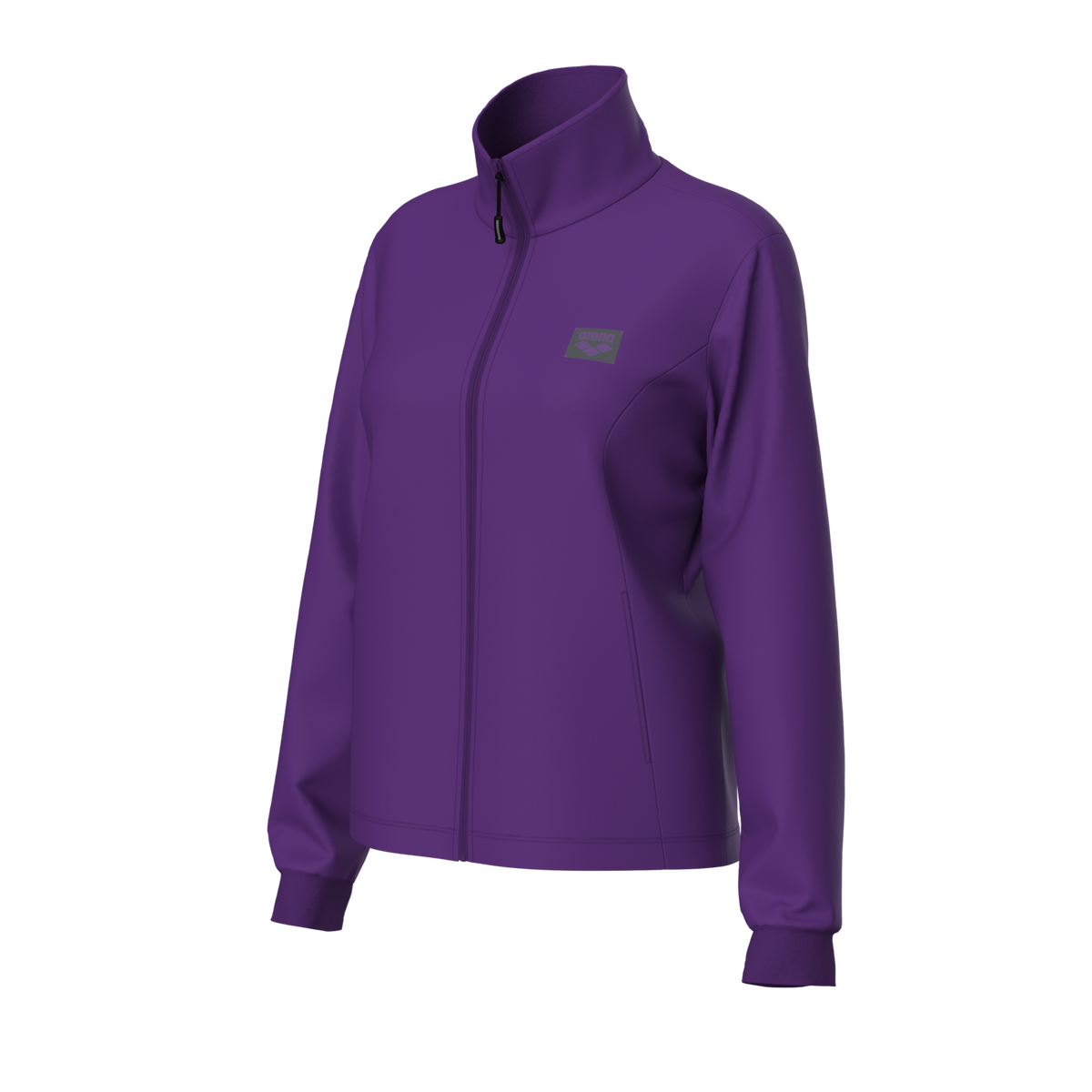 Arena W Brushed F/Z Jacket As in VIOLETT