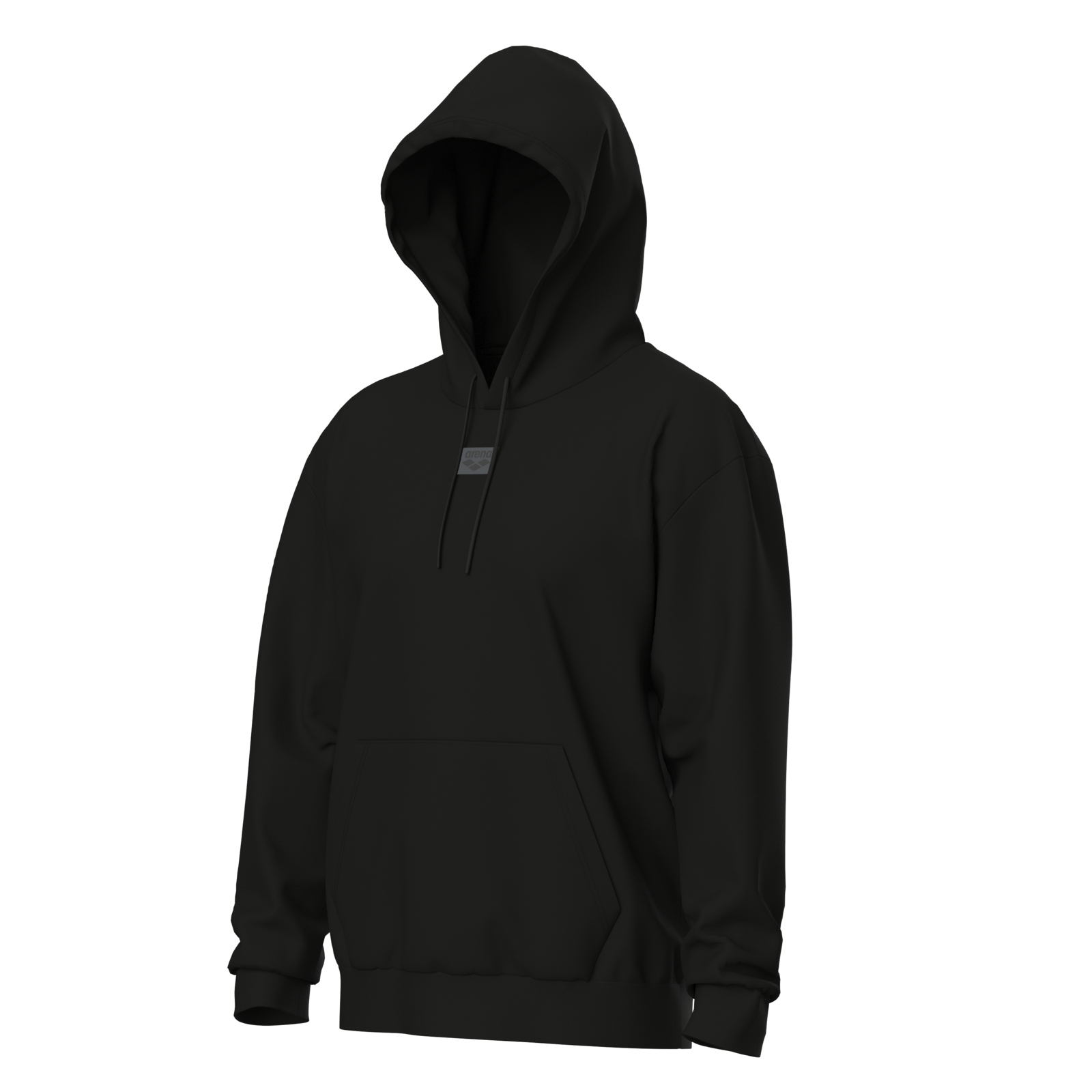 Arena M Brushed Hooded Sweat As in SCHWARZ
