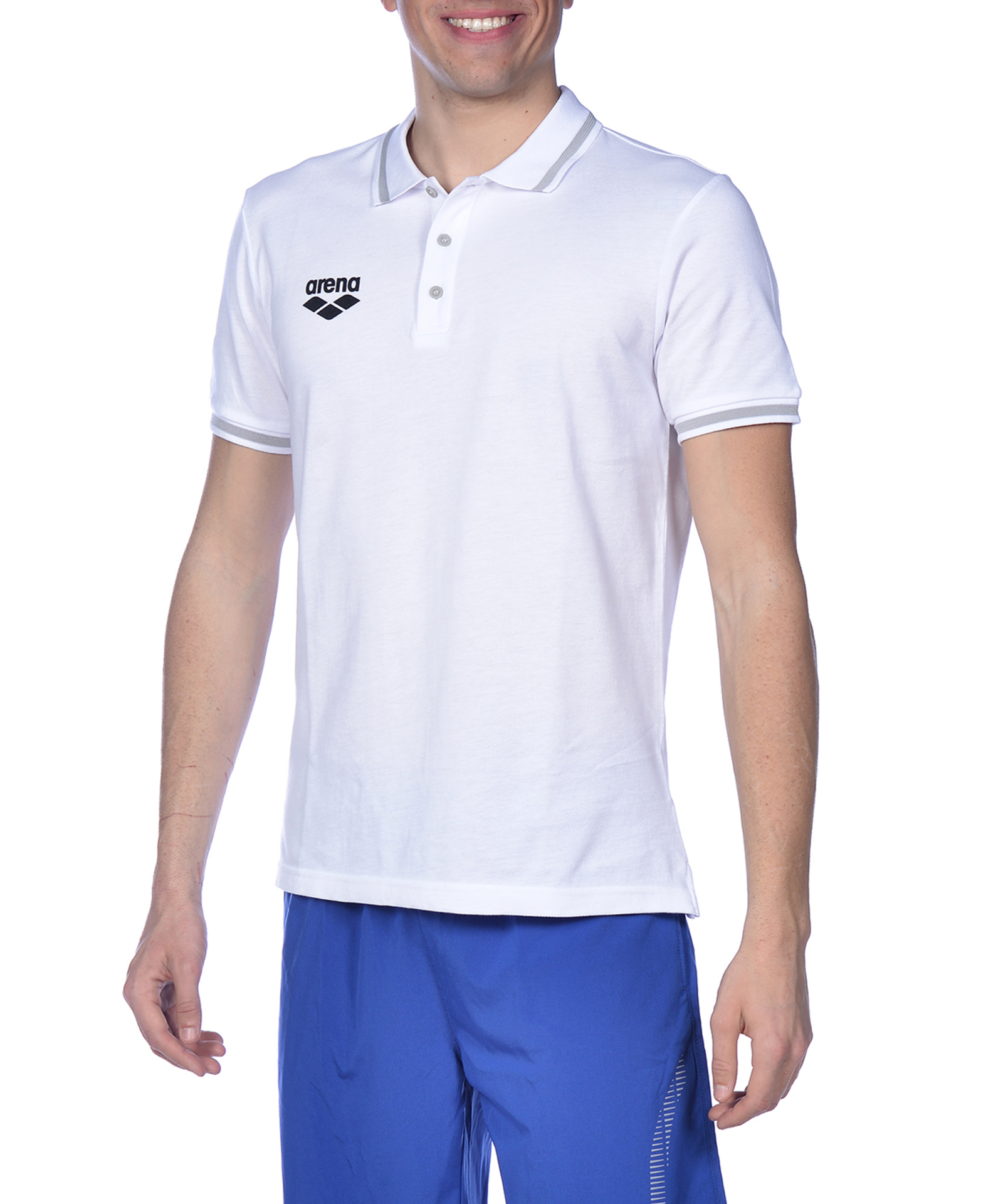 Arena Tl S/S Polo in WEISS