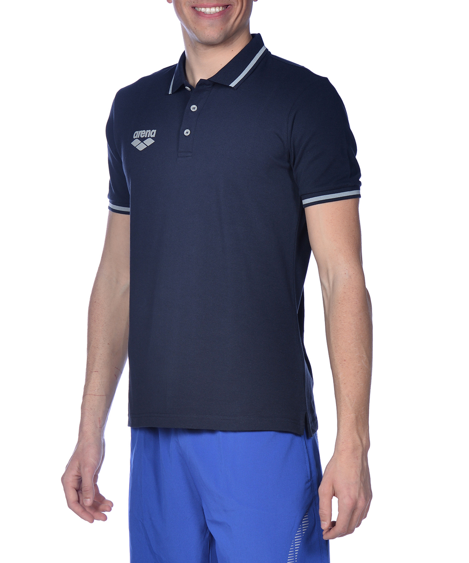 Arena Tl S/S Polo in BLAU