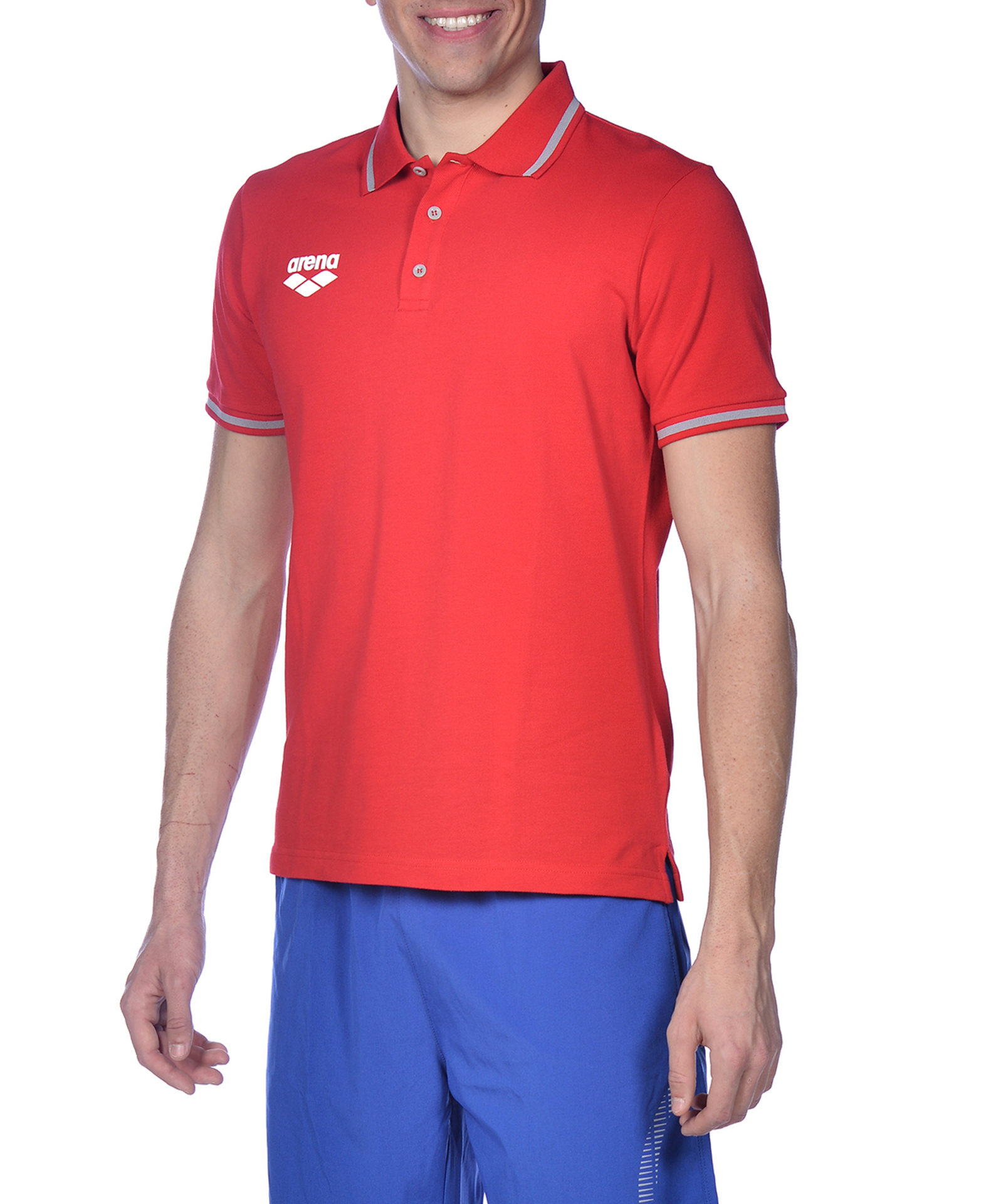 Arena Tl S/S Polo in ROT