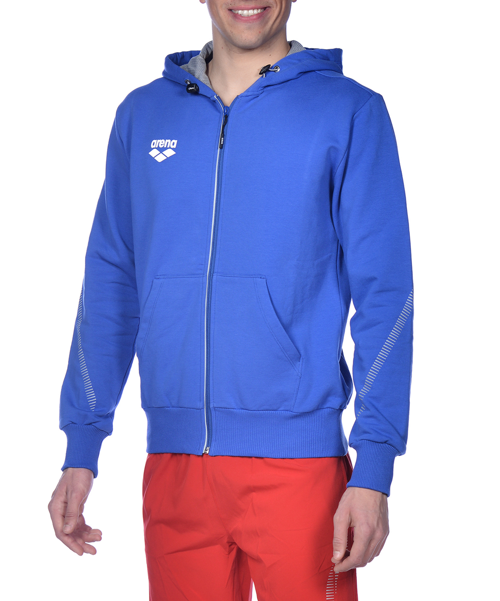 Arena Tl Hooded Jacket in BLAU