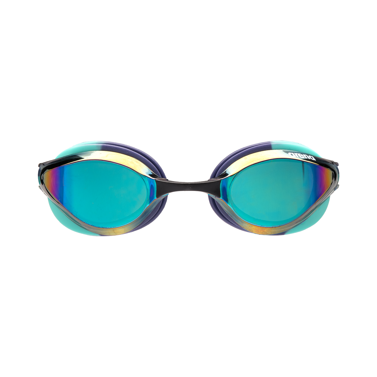 Arena Python Mirror Wettkampfschwimmbrille in BLAU