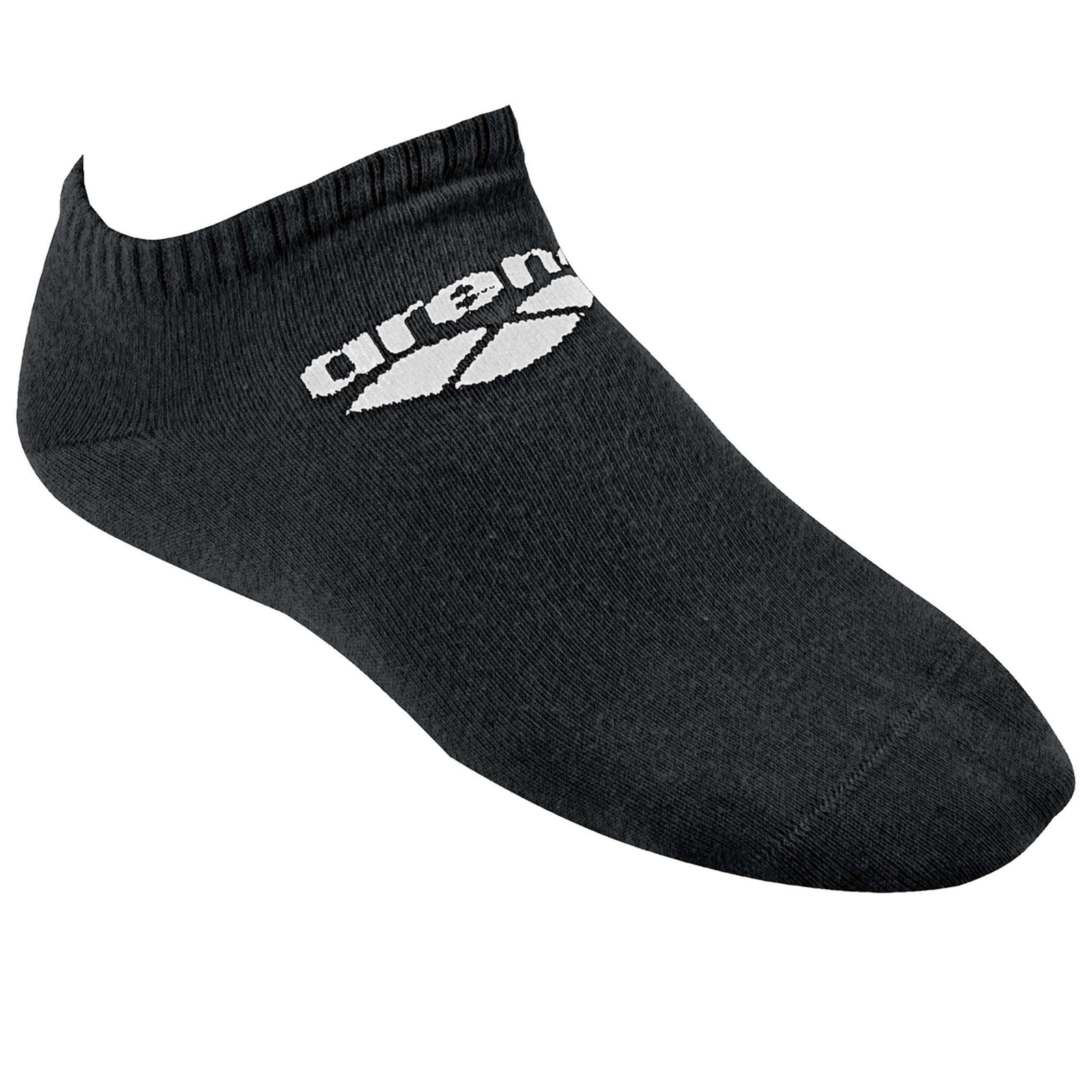 Arena Basic Low 3 Pack Socken in SCHWARZ
