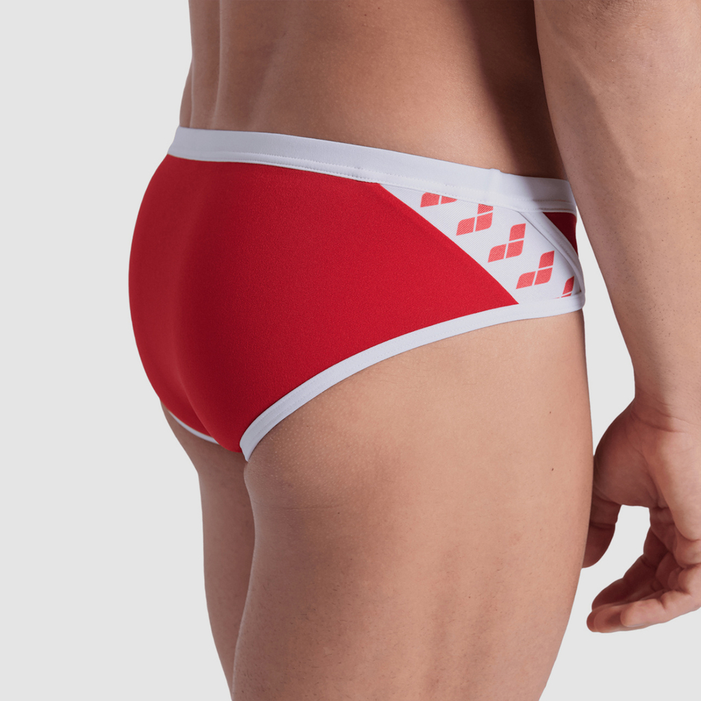 Arena Arena Icons Swim Briefs Solid Swim Slip in ROT