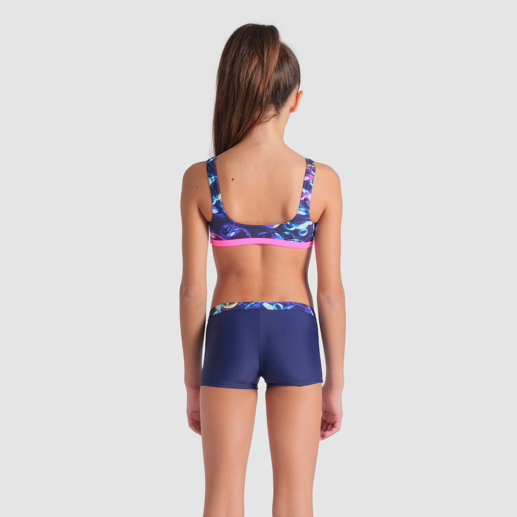 Arena G Arena Soap Bubbles Bikini Bralette Bikini Set in BLAU