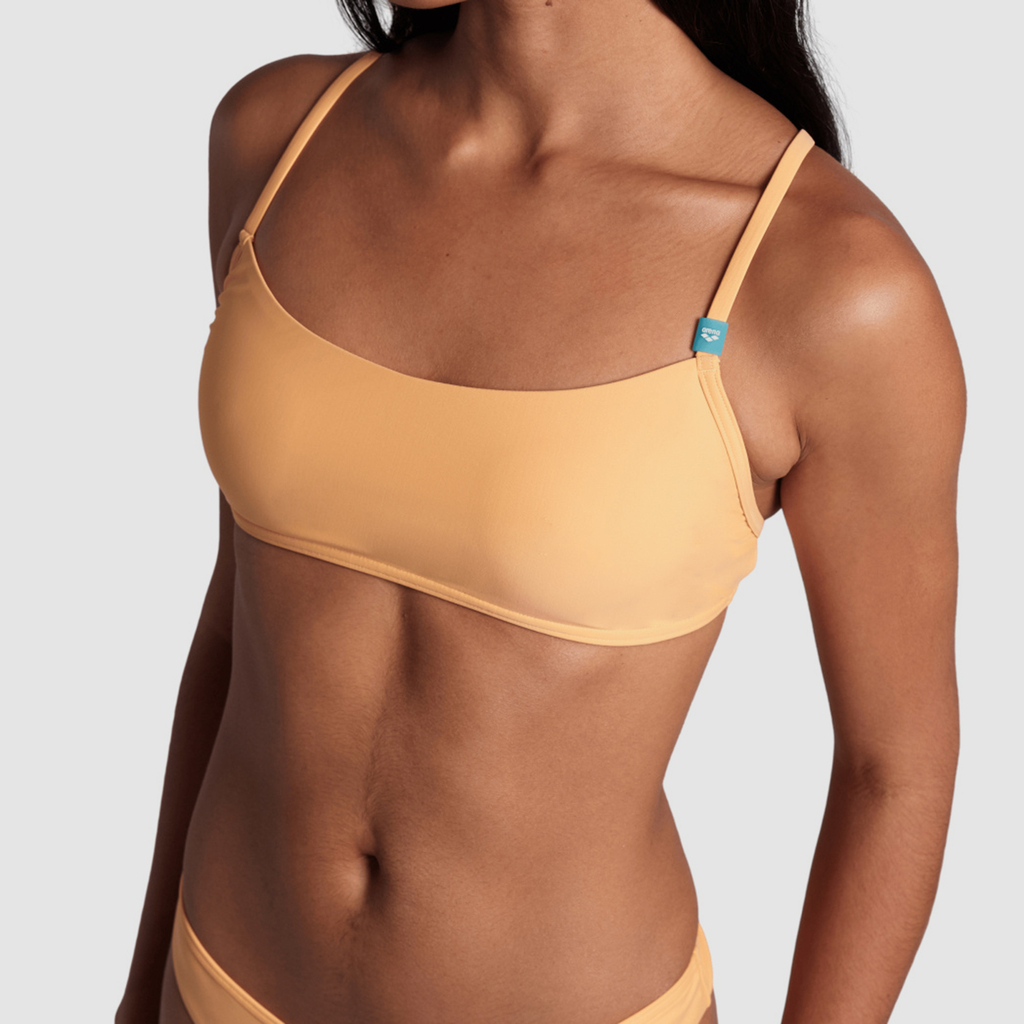 Arena W Arena Essentials Bikini Bandeau Bikini Set in ORANGE