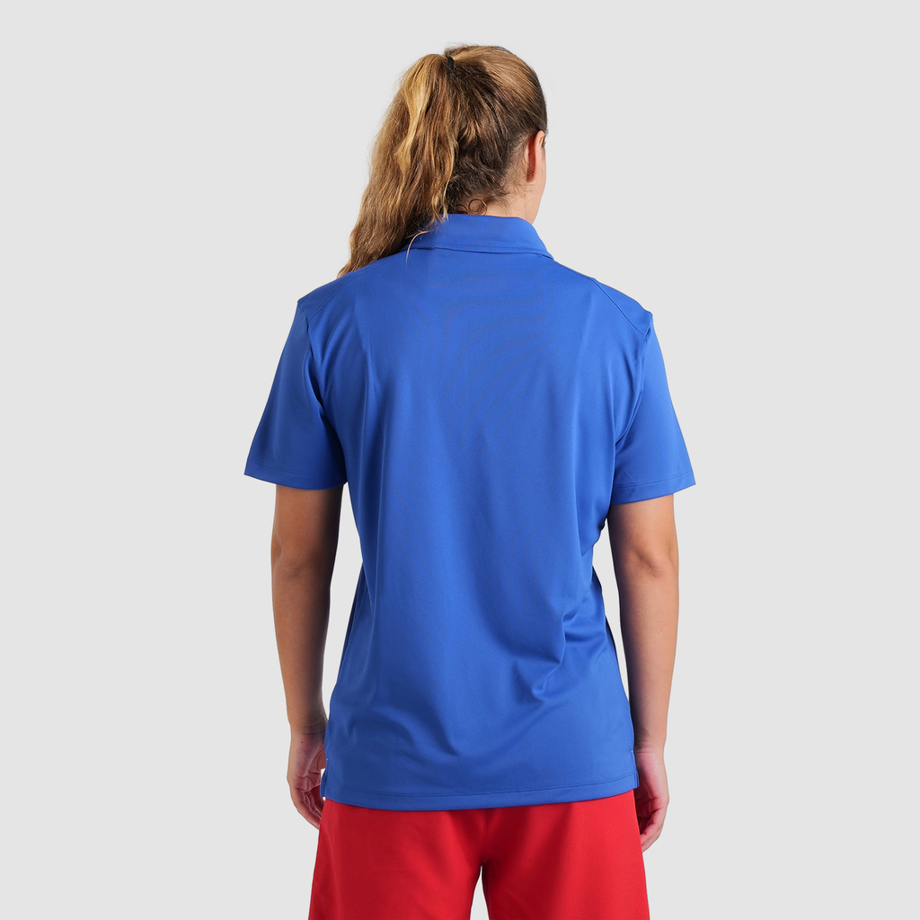 Arena Team Poloshirt Solid in BLAU