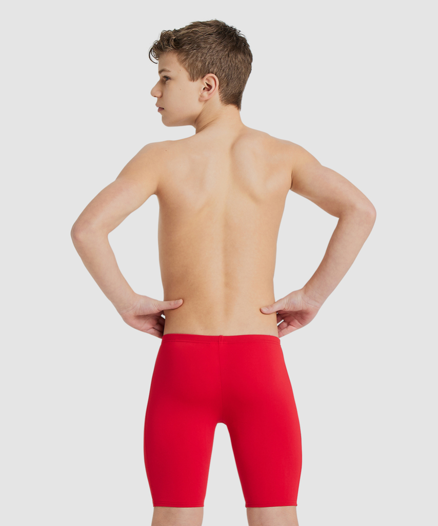 Team Swim Jammer Solid red/white model_bild_back_brandshop