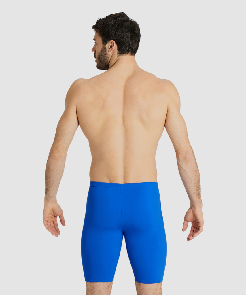 Team Swim Jammer Solid royal/white model_bild_back_brandshop