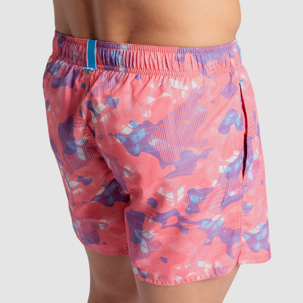 Arena M Beach Short Allover Beach Short in PINK