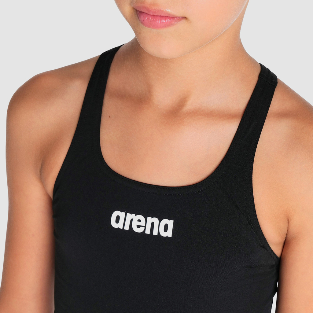 Arena Team Swimsuit Swim Pro Solid Badeanzug in SCHWARZ