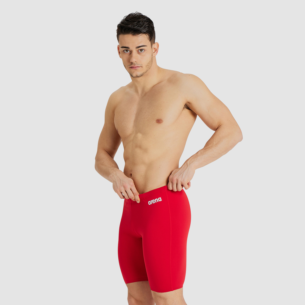 Team Swim Jammer Solid red/white Hauptbild_brandshop