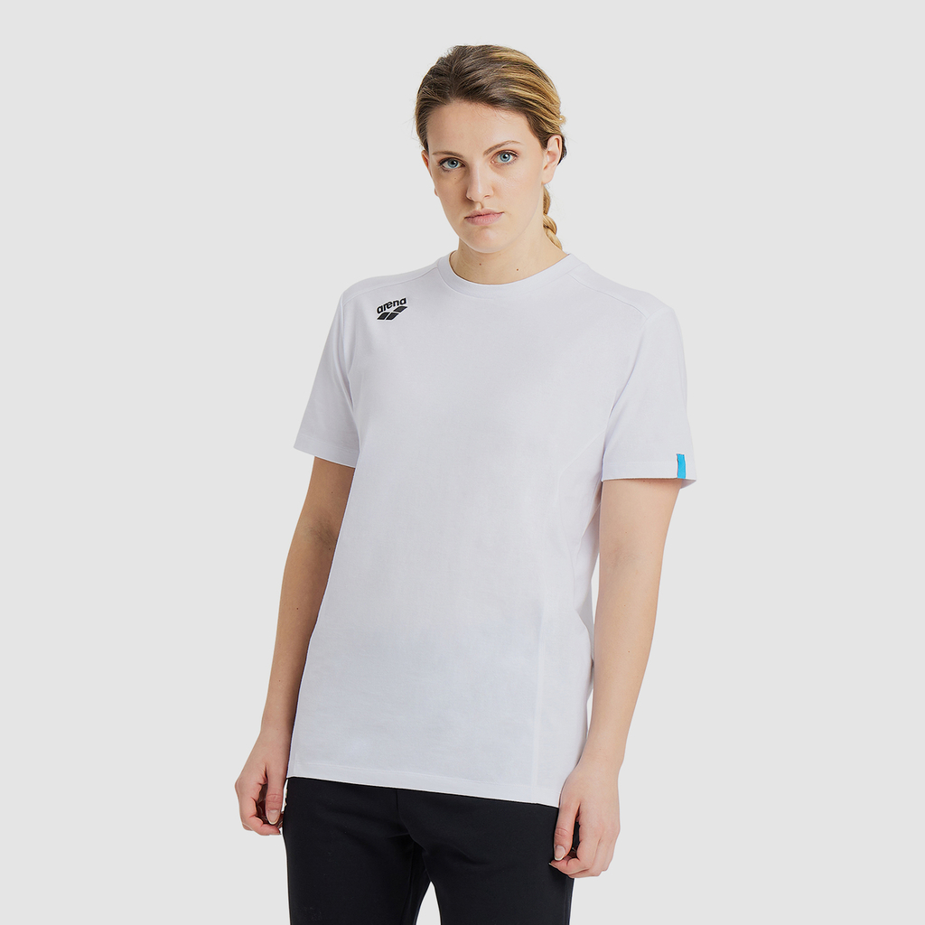 Arena Team T-Shirt Panel in WEISS