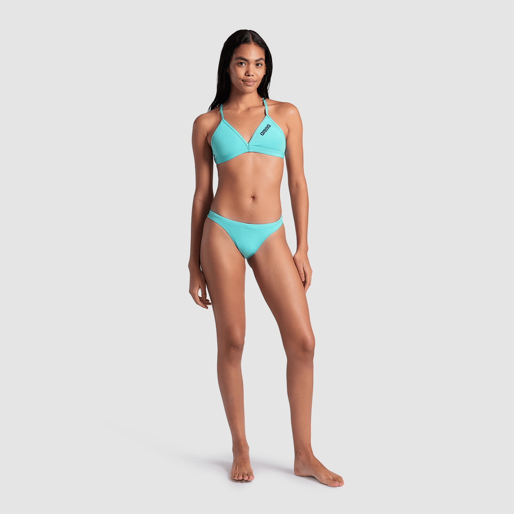 Arena Team Swim Bottom Solid Bikini in BLAU