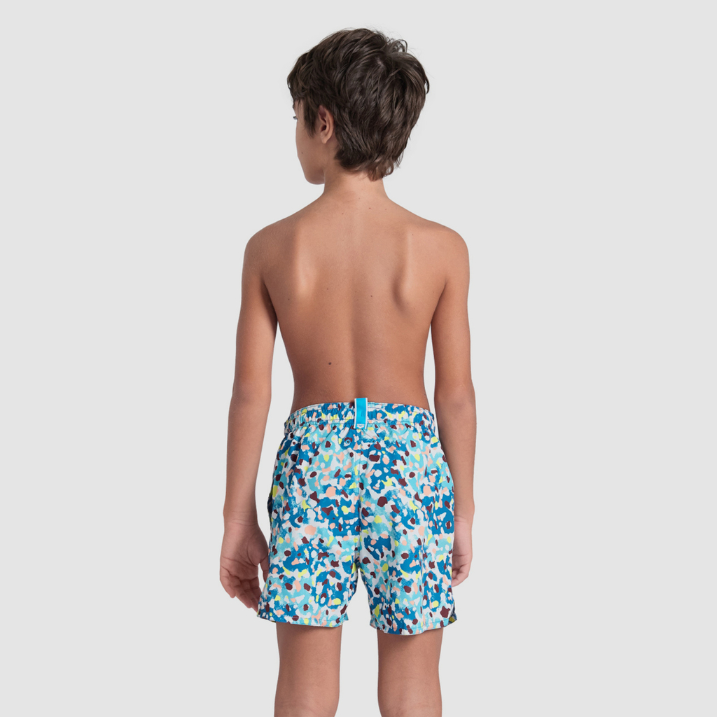 B Beach Boxer Allover Beach Short water/multi model_bild_back_brandshop