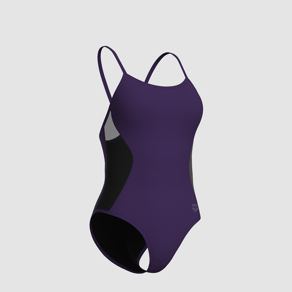 Arena Arena Water Touch Swimsuit Closed Back Badeanzug in VIOLETT