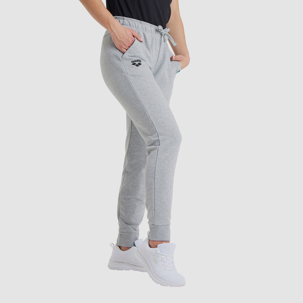 Team Pant Solid medium grey heather model_bild_brandshop