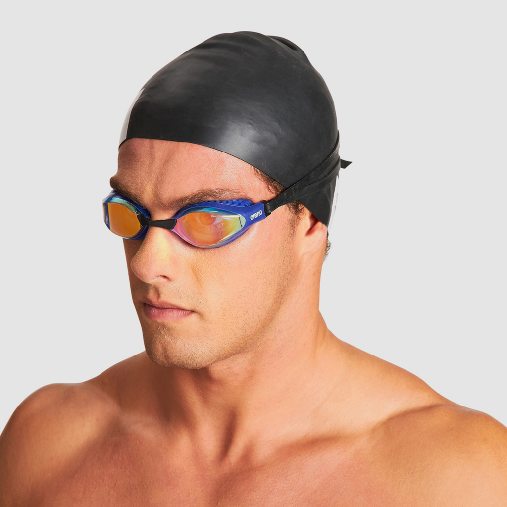 Air-Speed Mirror Schwimmbrille yellow copper/blue model_bild_brandshop